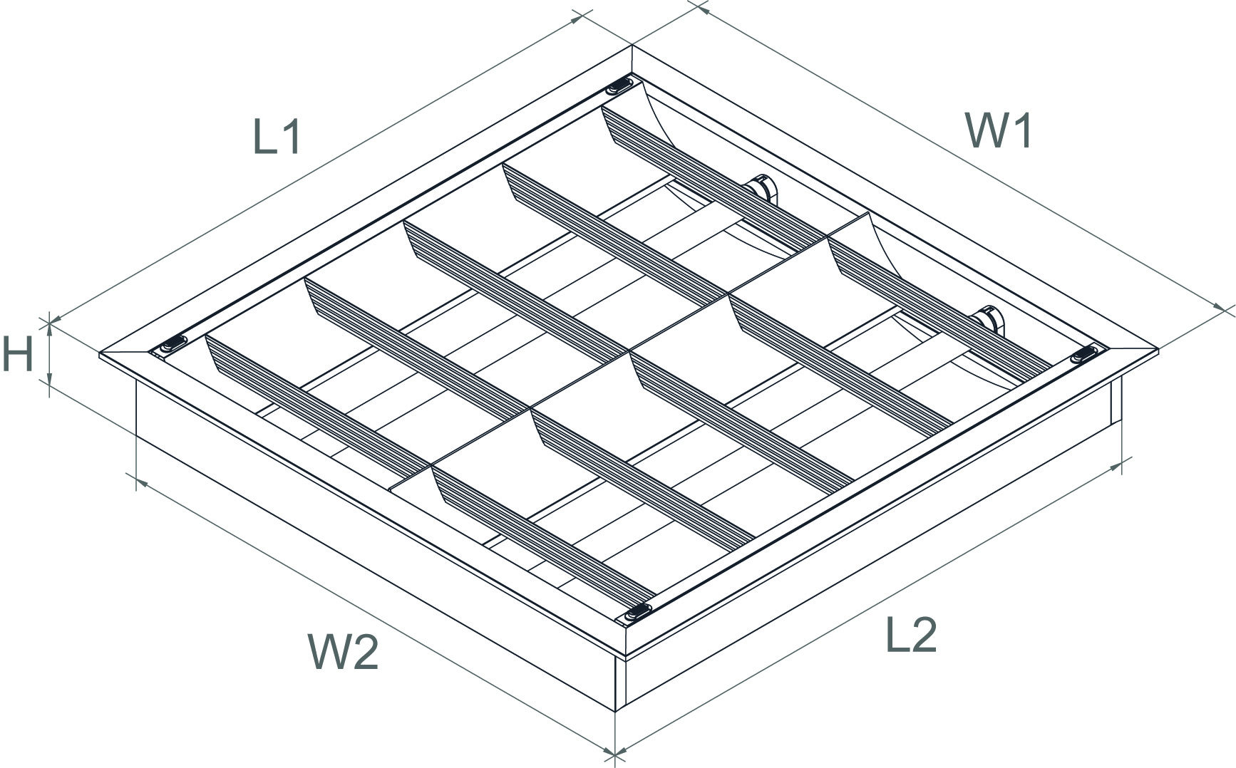 OS YML/RP Series (Recessed Plaster) - YLI Industry